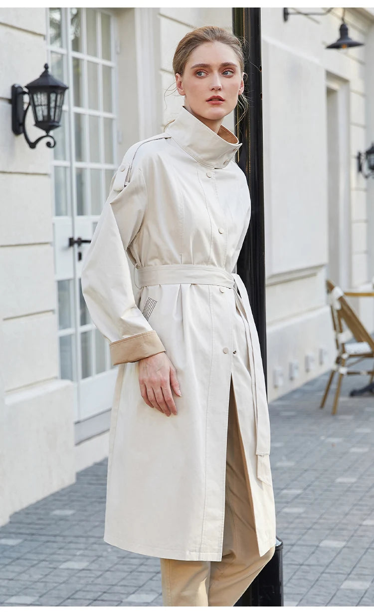 Windbreaker Trench Coat
