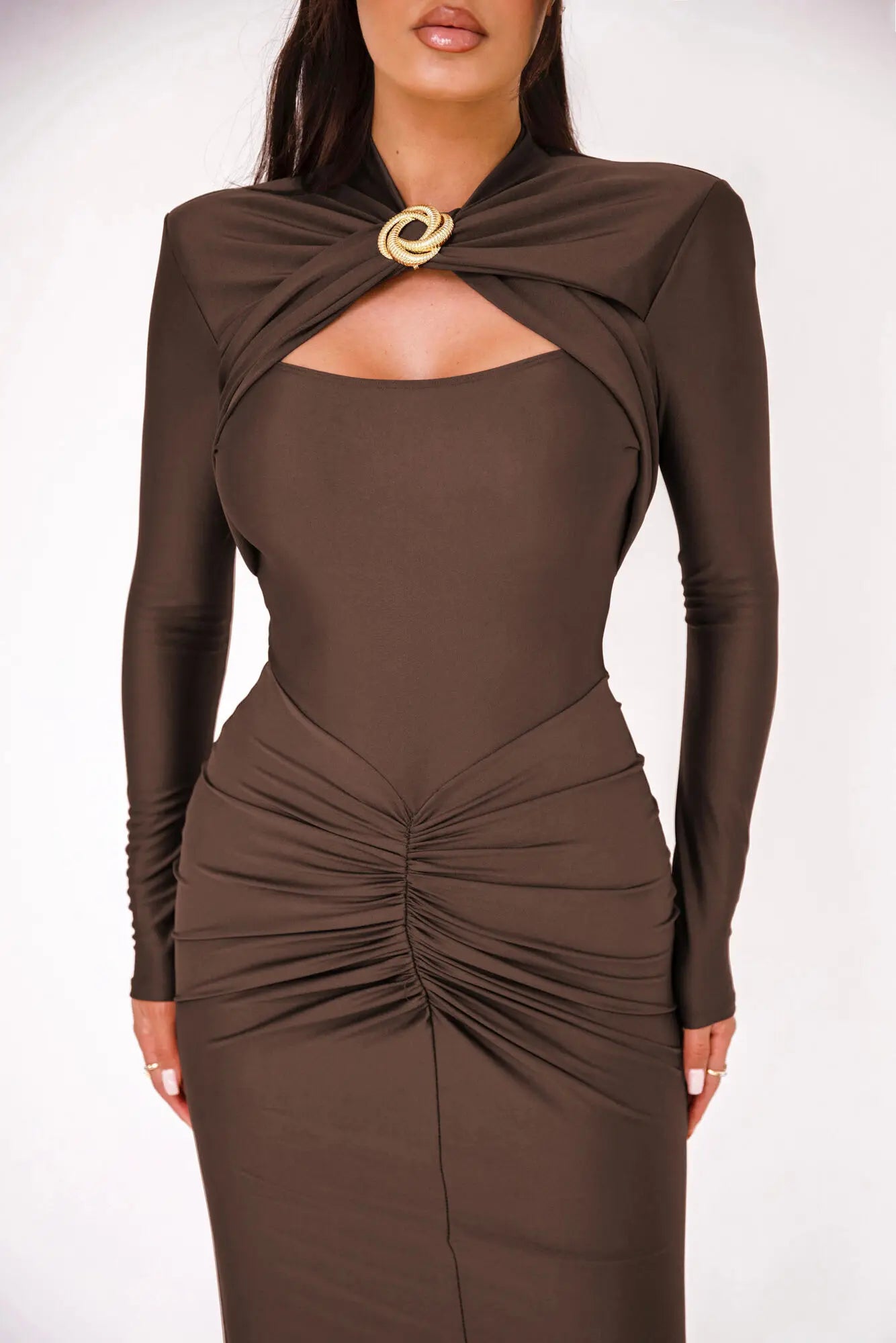 Sydney Dress Brown