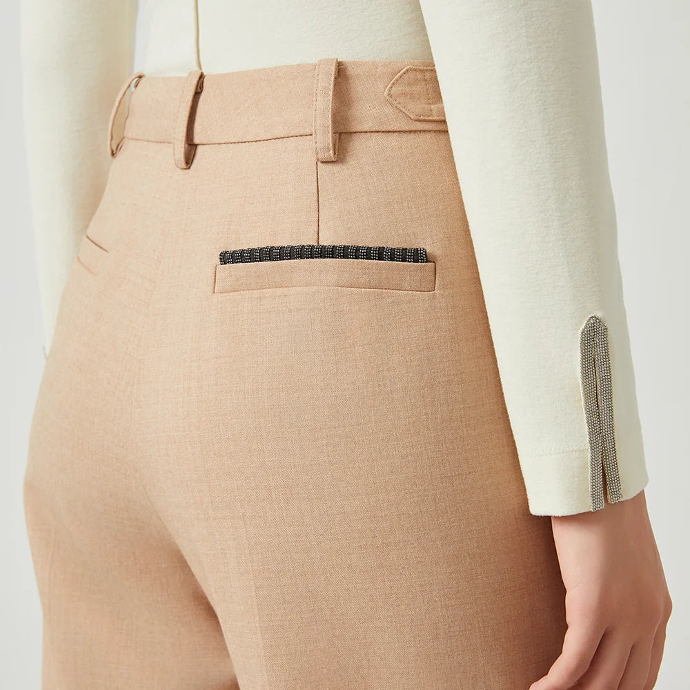 Australian Wool Trousers Formal Pants