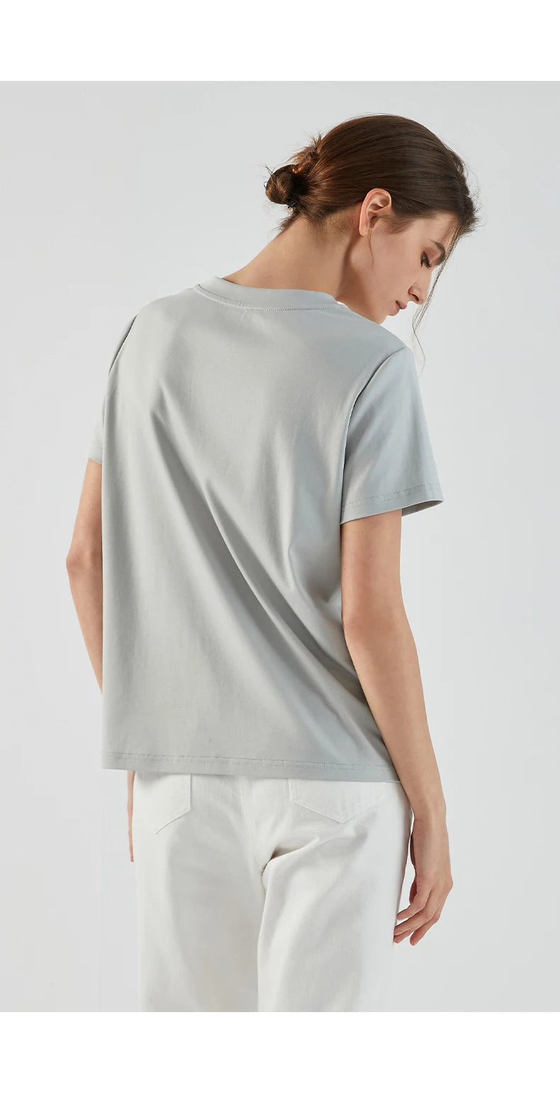 Premium Cotton Solid T Shirt