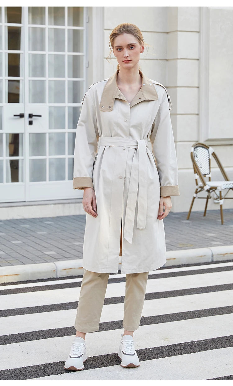 Windbreaker Trench Coat
