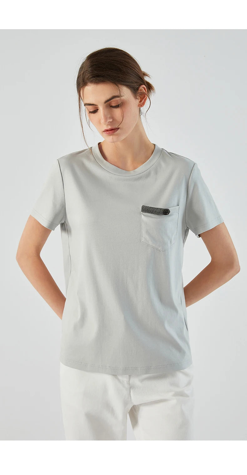 Premium Cotton Solid T Shirt