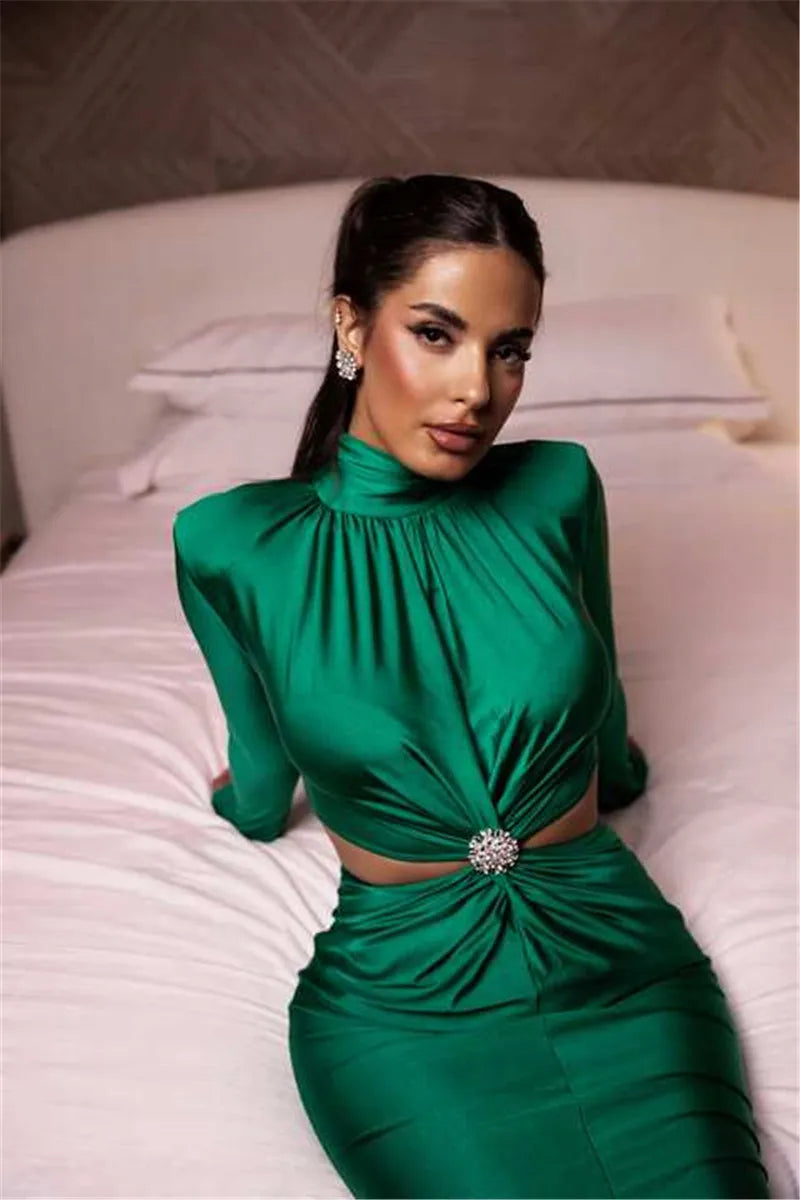 Florence Dress Green