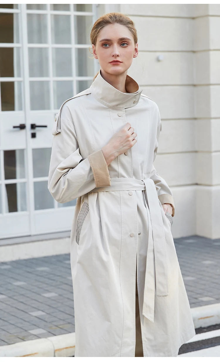 Windbreaker Trench Coat