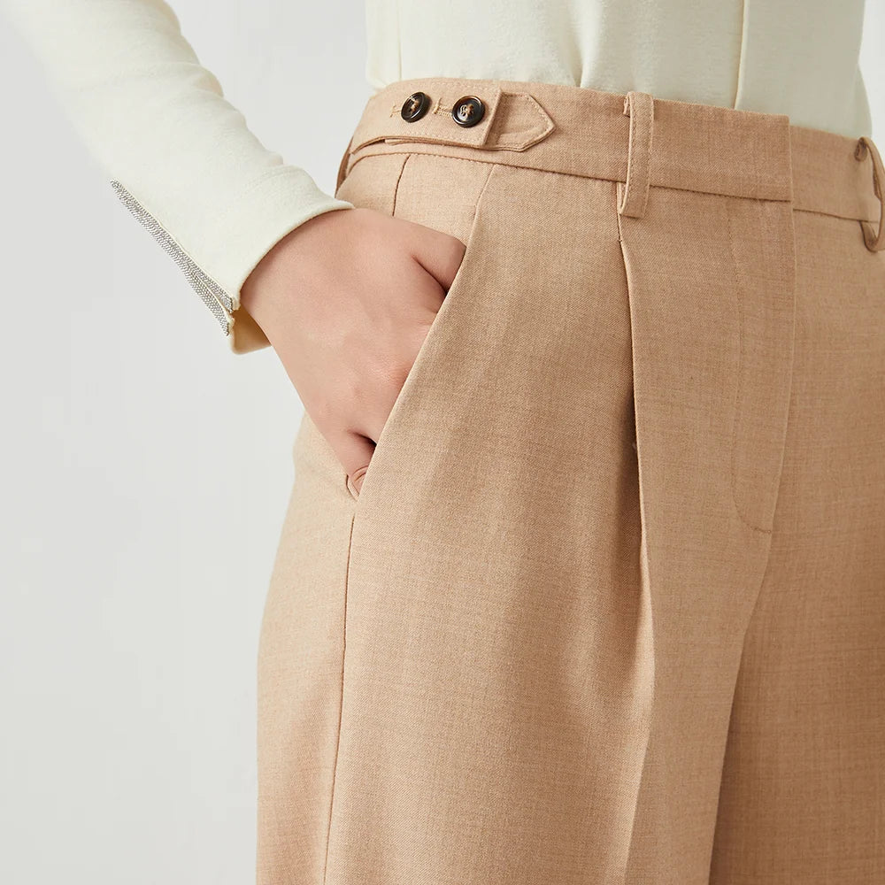 Australian Wool Trousers Formal Pants