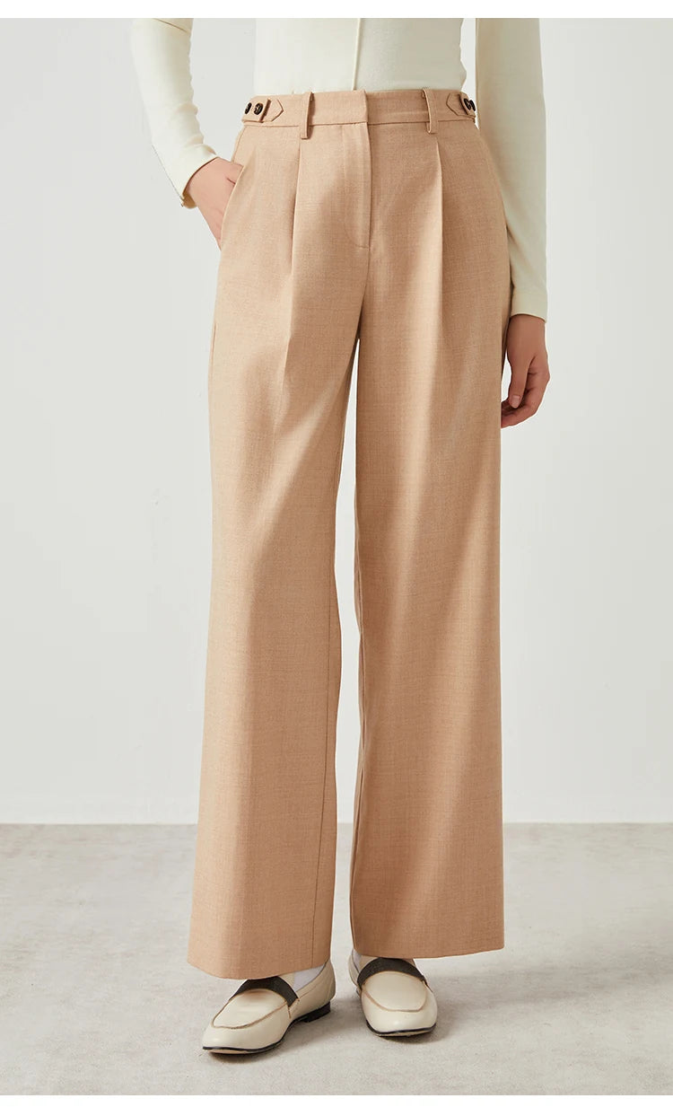Australian Wool Trousers Formal Pants