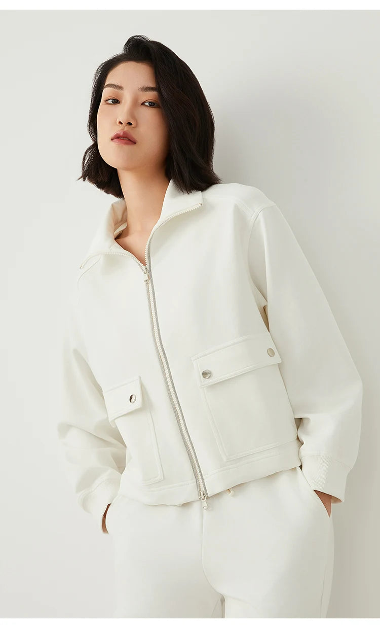 Luxury zip jacket