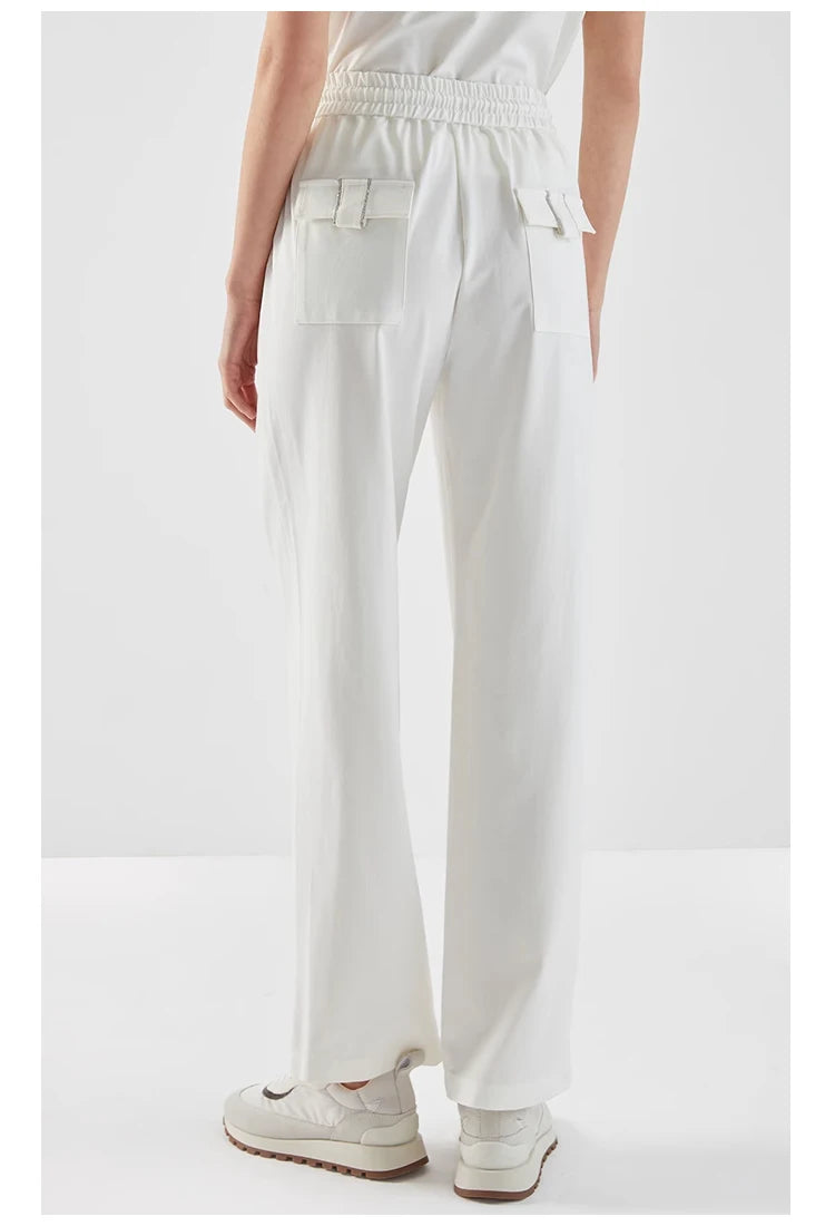 Pima Cotton casual pants long trousers