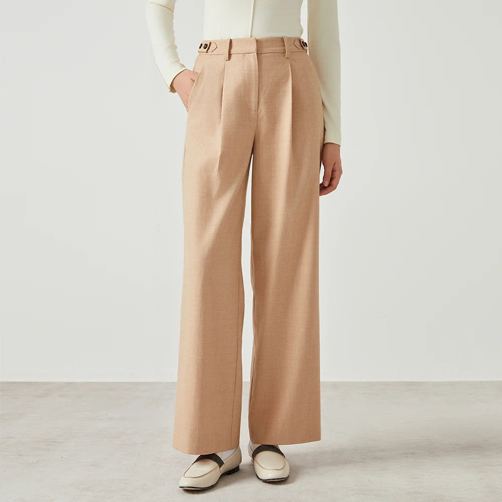 Australian Wool Trousers Formal Pants