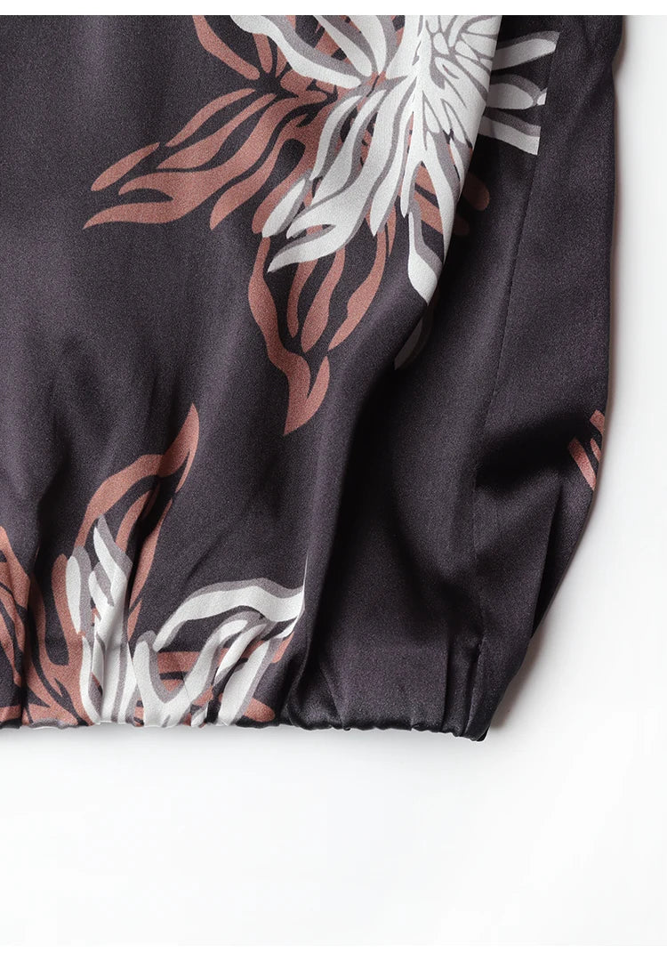 Silk Flower Tank Top