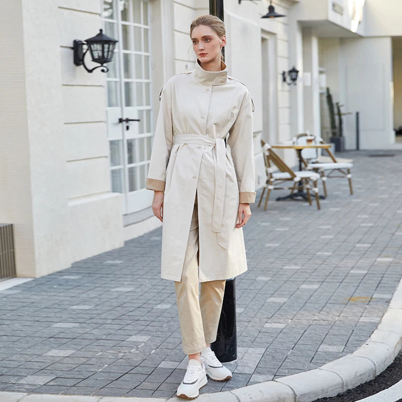 Windbreaker Trench Coat