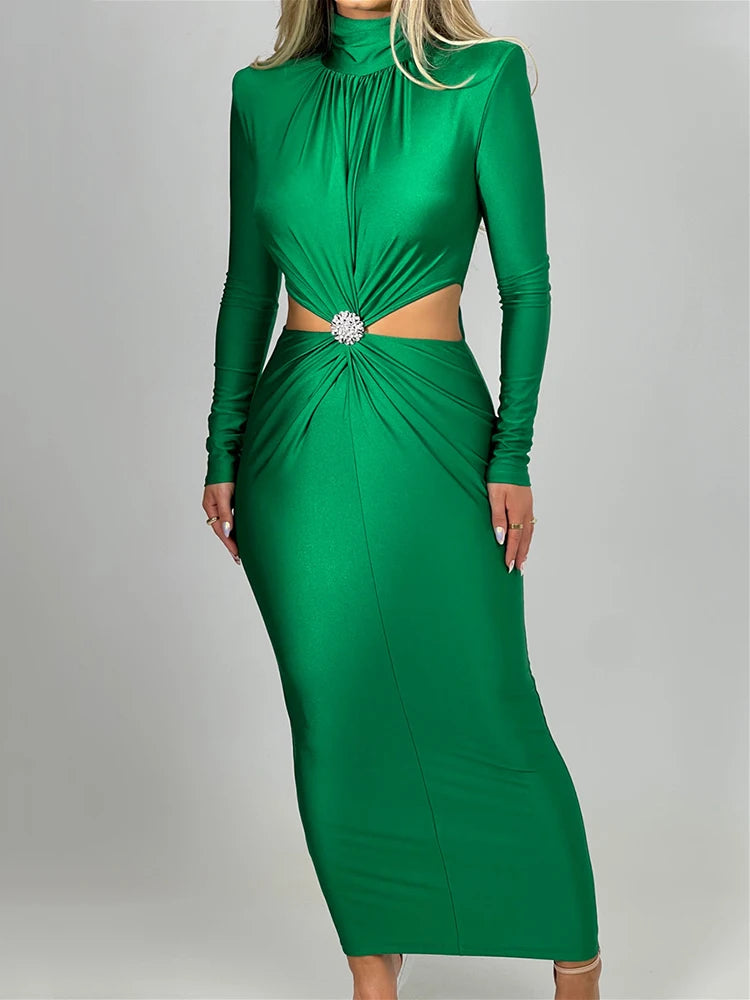 Florence Dress Green