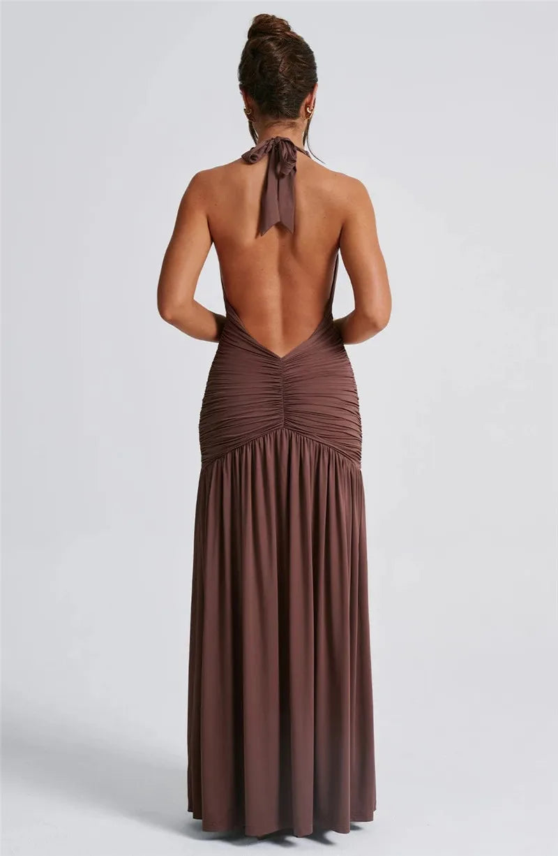 Virginia Dress Brown