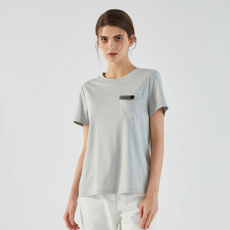Premium Cotton Solid T Shirt