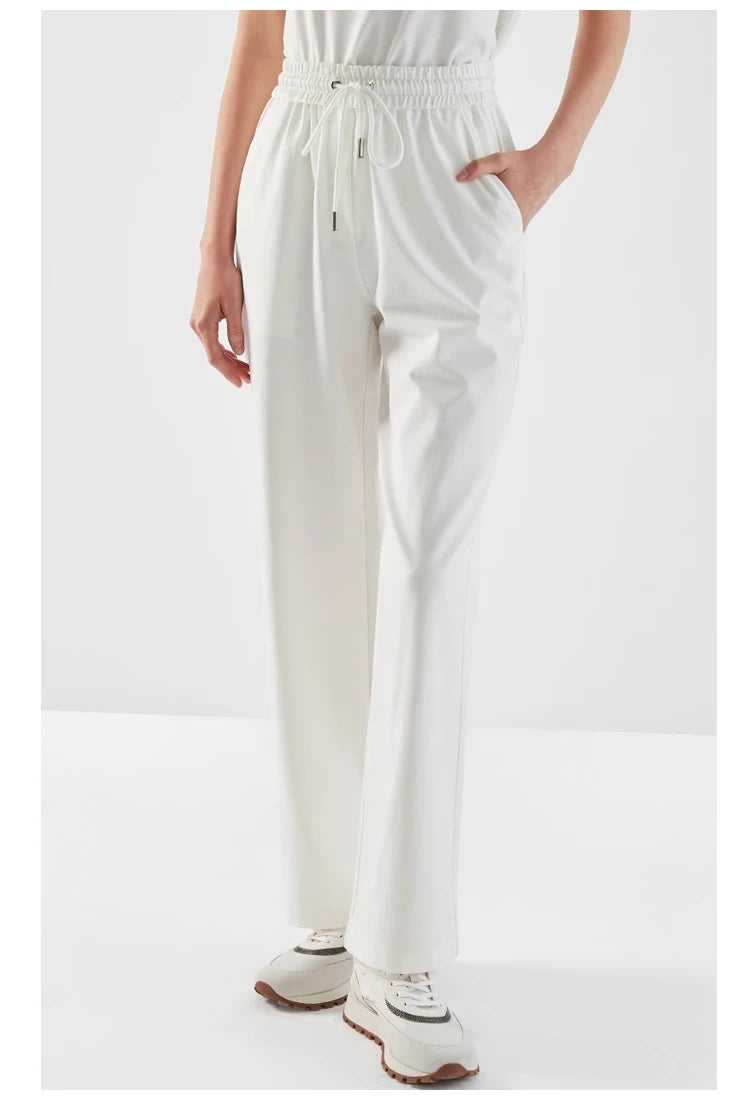 Pima Cotton casual pants long trousers