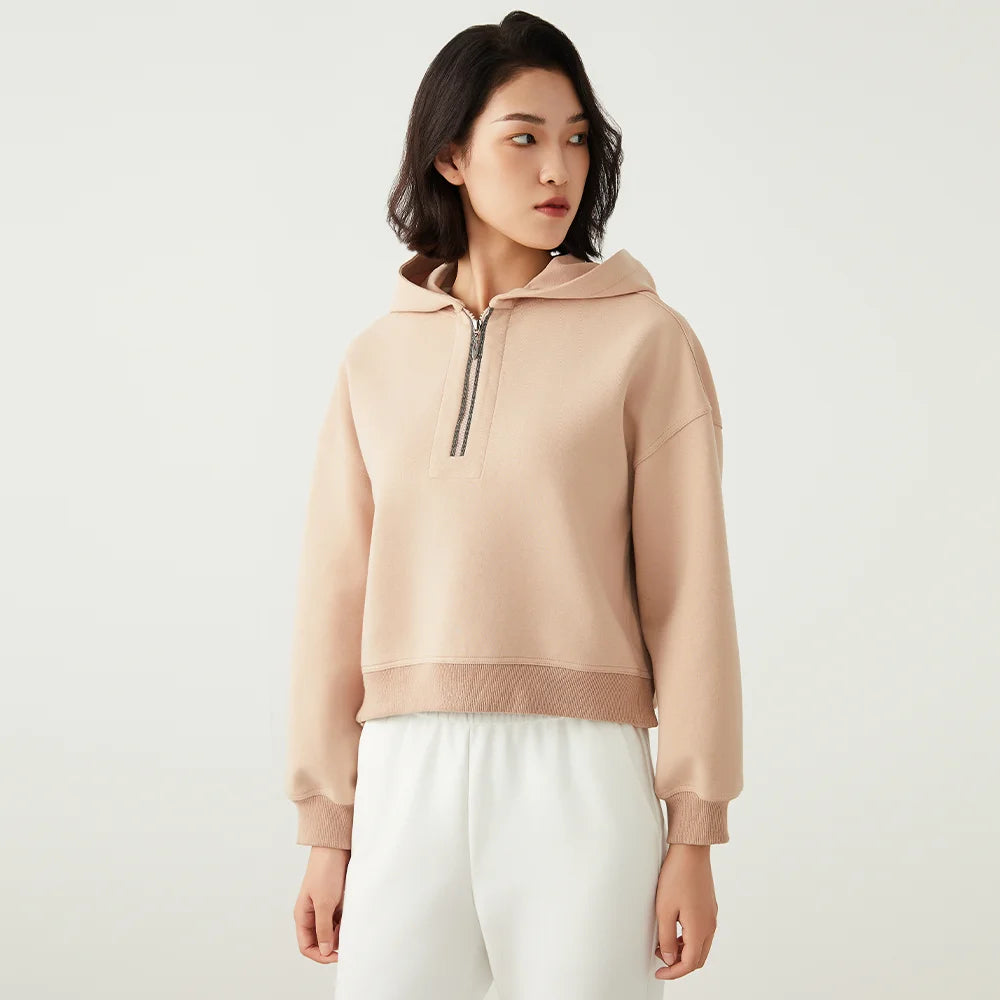 Luxury cotton Long sleeve hoodie