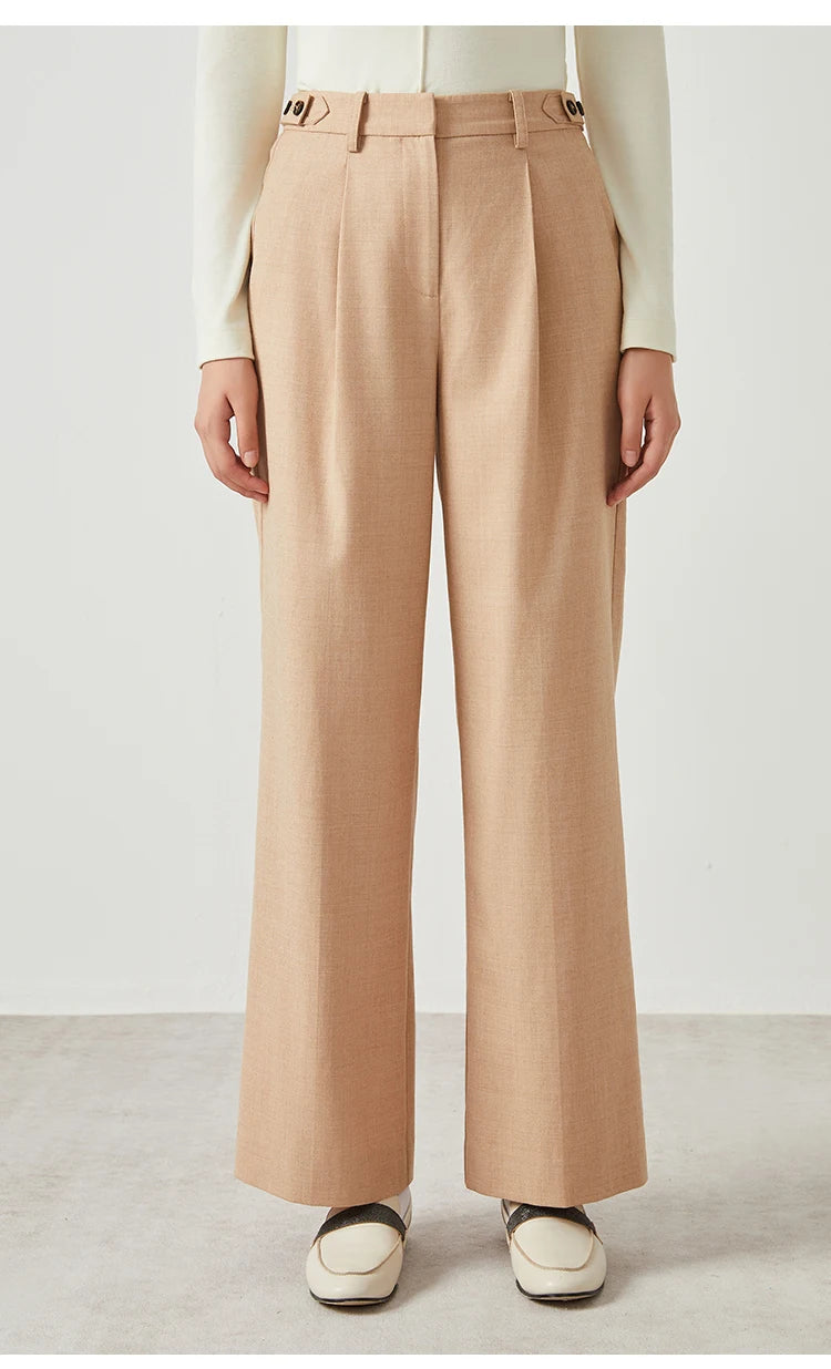 Australian Wool Trousers Formal Pants