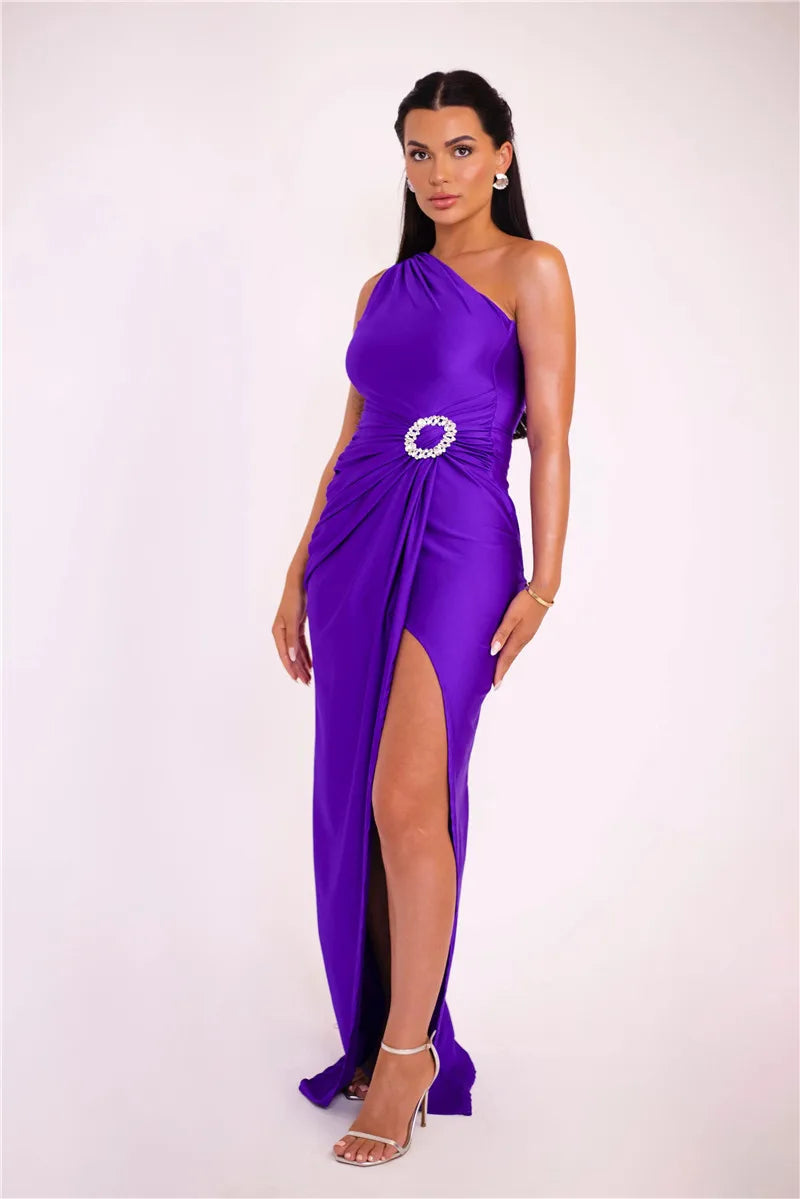 Cello Dress Purple