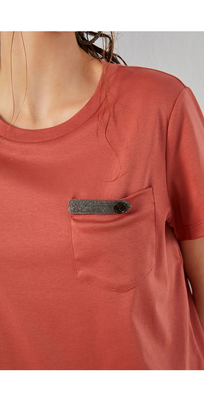Premium Cotton Solid T Shirt