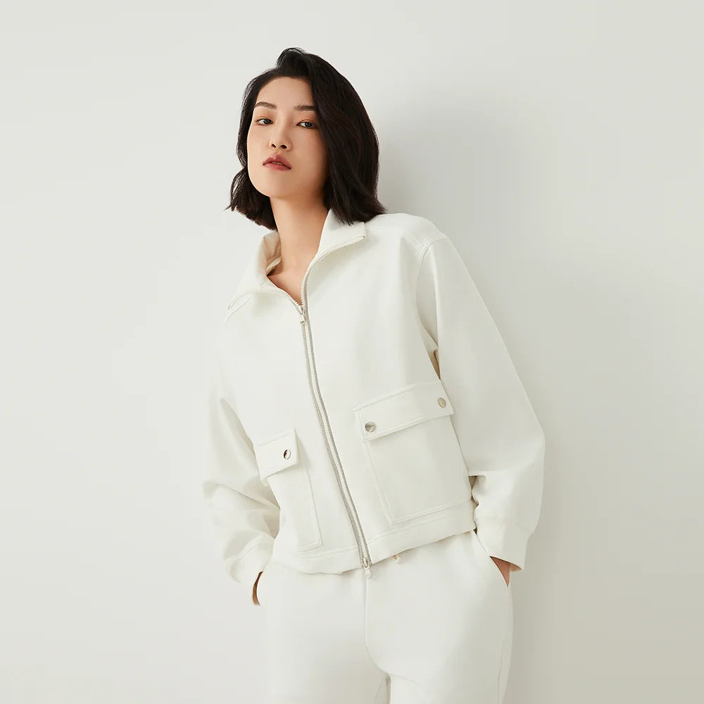 Luxury zip jacket