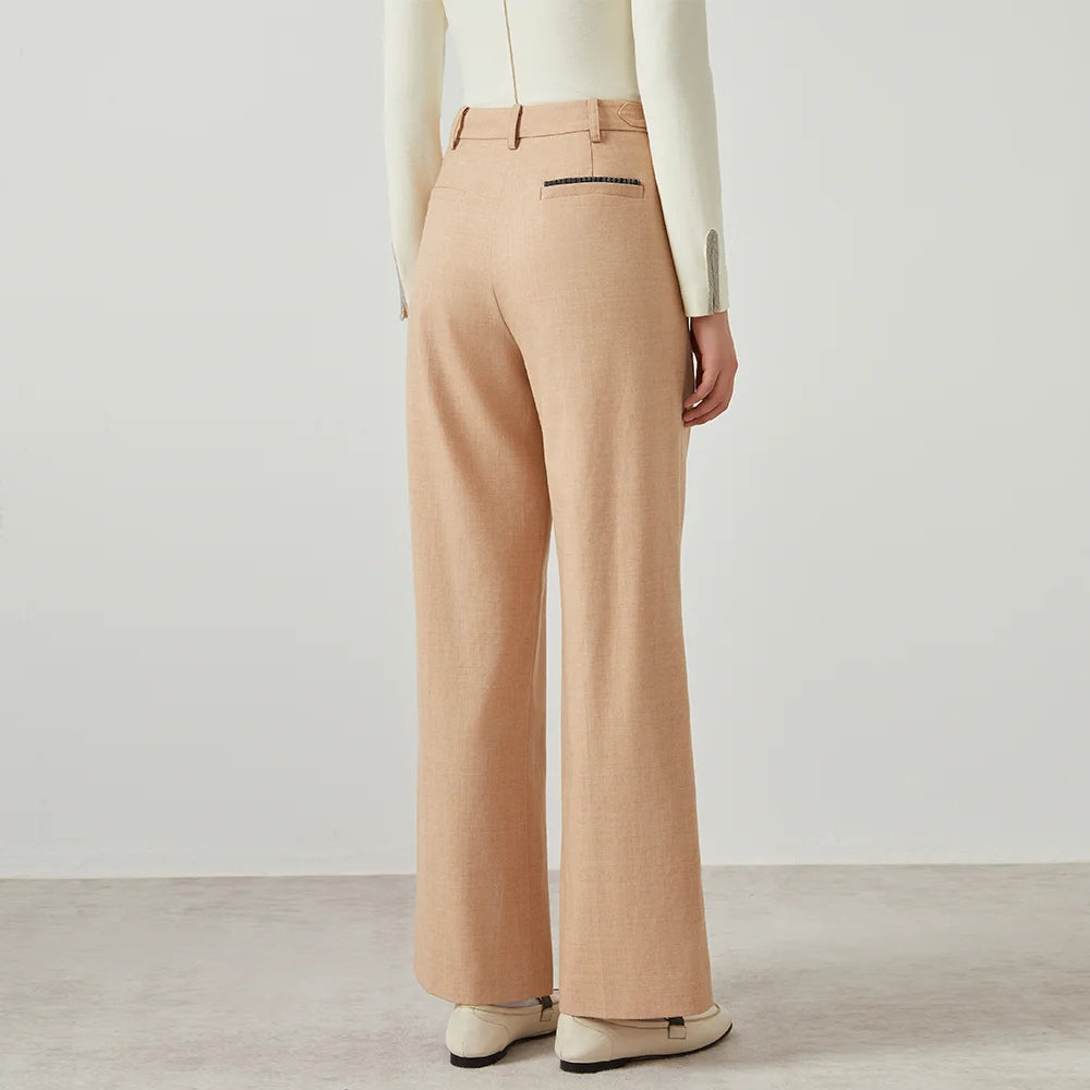 Australian Wool Trousers Formal Pants