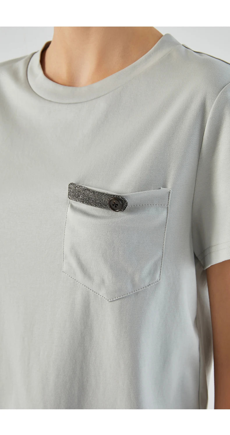 Premium Cotton Solid T Shirt