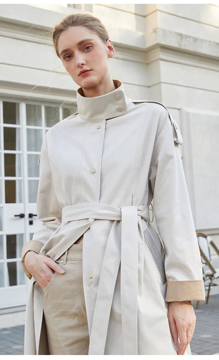 Windbreaker Trench Coat