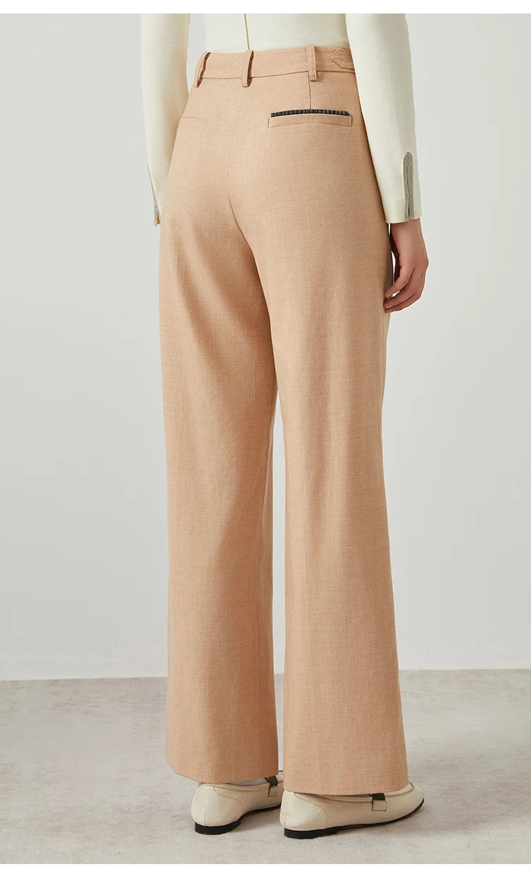 Australian Wool Trousers Formal Pants