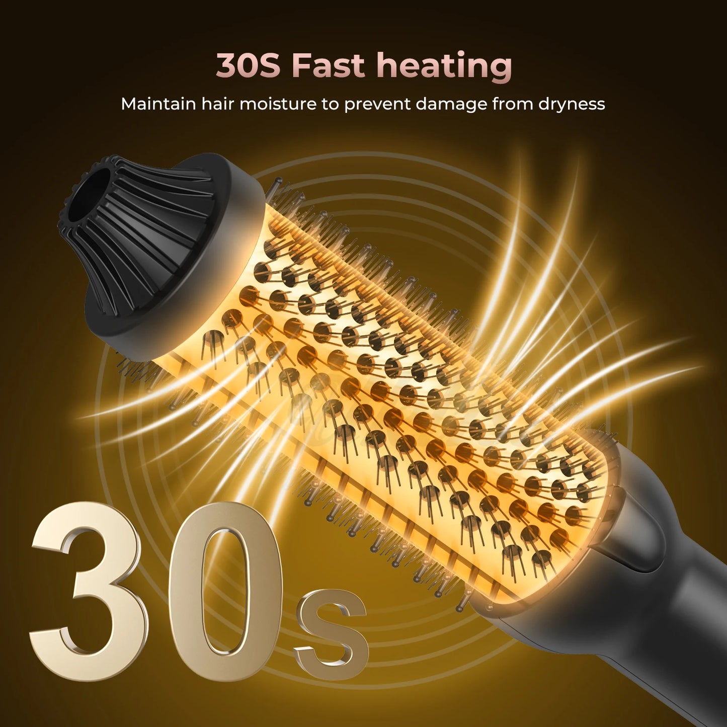 Hair Curler Thermal Brush